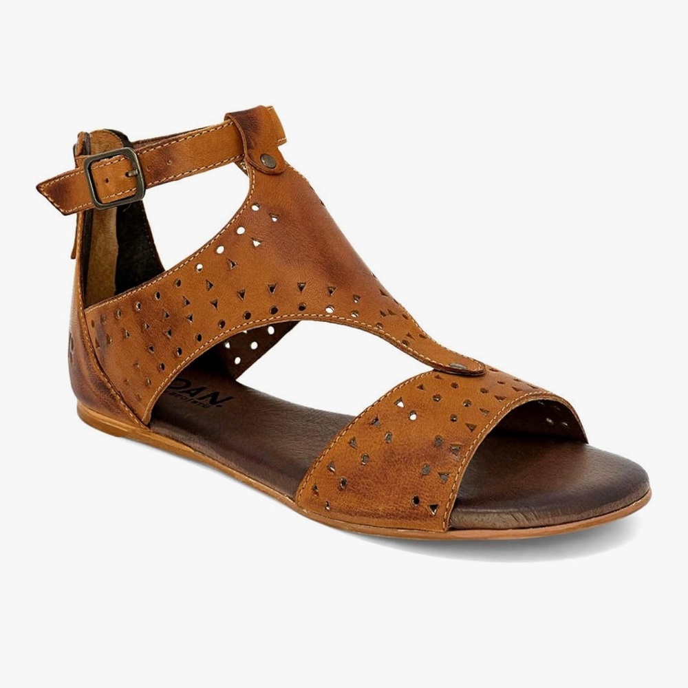 BED|STU Tan Leather Sandals